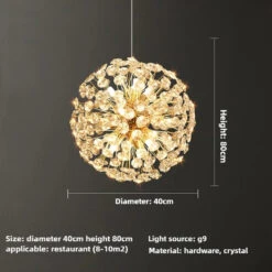 Lustre En Cristal Moderne En Forme De Pissenlit Créatif Et Atmosphérique 26 Lustre En Cristal Moderne En Forme De Pissenlit Créatif Et Atmosphérique -Lumeers Boutique S22ff2648b4c64bdb8cf80abc99440b43G