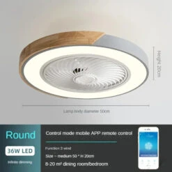 Plafonnier Led En Bois Avec Ventilateur Et Télécommande Design Moderne 30 Plafonnier Led En Bois Avec Ventilateur Et Télécommande Design Moderne -Lumeers Boutique S243b23eac6444124b5be5ae56995b9940