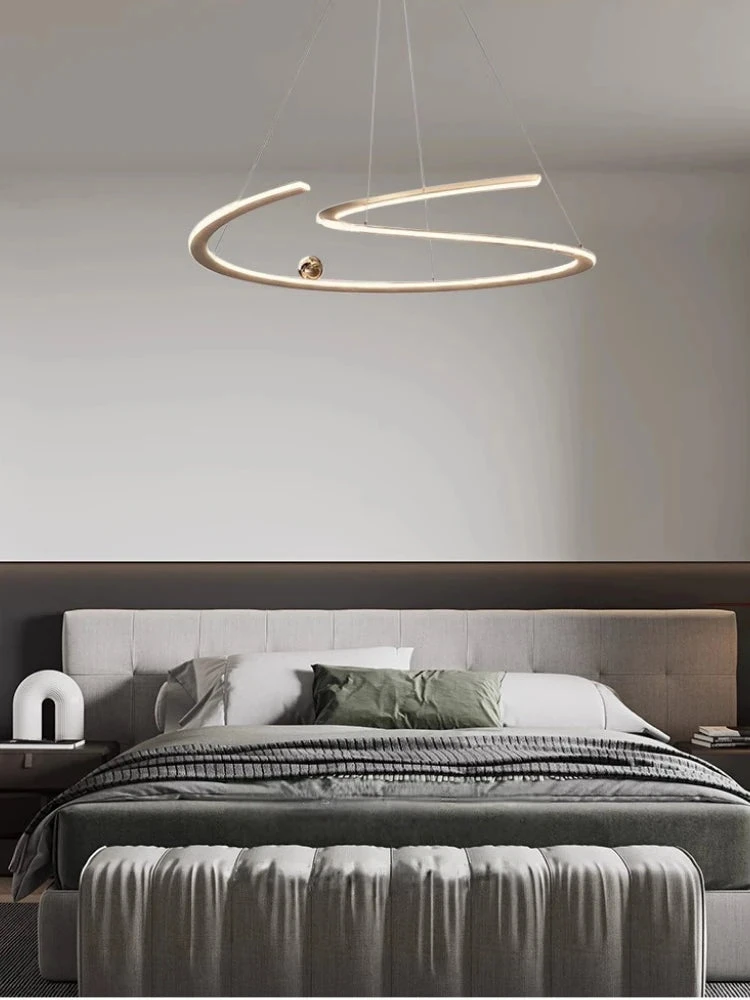 Suspension Minimaliste Italienne à Lumière Circulaire élégante 4 Suspension Minimaliste Italienne à Lumière Circulaire élégante – Image 2