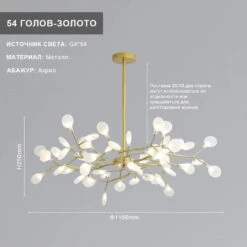 Plafonnier En Verre Branches De Luciole Design Moderne Et élégant -Lumeers Boutique S25e665565ac84a1a95a49d3d472d7dc2V