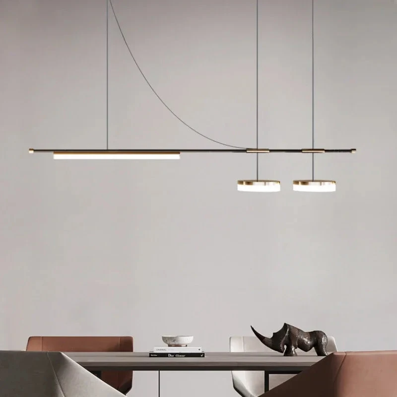 Suspension à Led Linéaire Design Moderne Pour Décoration Intérieure 5 Suspension à Led Linéaire Design Moderne Pour Décoration Intérieure – Image 3