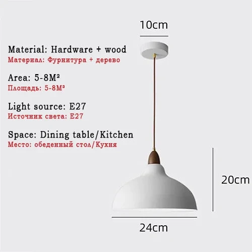 Lustre LED Nordique Lampes Suspendues Industrielles Luminaire D'intérieur Pour Salon Salle à Manger Cuisine Décor Noir Blanc Suspension 12 Lustre LED Nordique Lampes Suspendues Industrielles Luminaire D'intérieur Pour Salon Salle à Manger Cuisine Décor Noir Blanc Suspension – Image 10