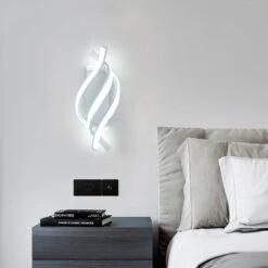 Applique Murale Design LED En Spirale D'aluminium Psalm -Lumeers Boutique S29ce0744420545d39220439052ed4dd59