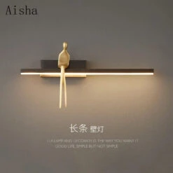 Applique Murale De Luxe En Cuivre Design Minimaliste Haut De Gamme