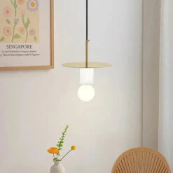 Lustre En Marbre Nordique Design Minimaliste Créatif Pour Décoration Moderne -Lumeers Boutique S2add7934dd0844a491b15a93d86851c7O