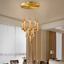 Lustre Led Moderne Design Pour Un éclairage élégant -Lumeers Boutique S2b78e179bc144f8baf894868576cafffs