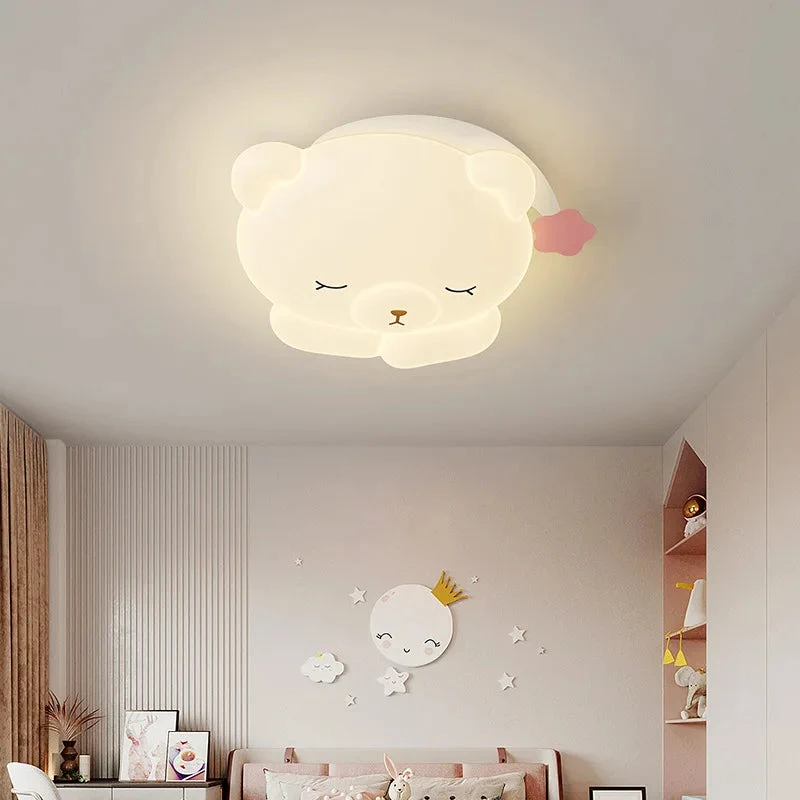 Plafonnier Ours Mignon Lampe Pour Chambre D'enfant Moderne Et Romantique 5 Plafonnier Ours Mignon Lampe Pour Chambre D'enfant Moderne Et Romantique â Image 3