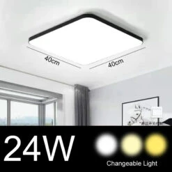 Plafonnier Led Moderne Ultra Mince En Acrylique Pour Un éclairage élégant 25 Plafonnier Led Moderne Ultra Mince En Acrylique Pour Un éclairage élégant -Lumeers Boutique S2d47b376986d48b6af774bb7978dde48h