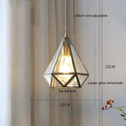 Suspension Vintage En Cuivre Avec Abat-jour En Verre Fait Main 31 Suspension Vintage En Cuivre Avec Abat-jour En Verre Fait Main -Lumeers Boutique S2da4c461155a49249c8164e5ea0962b6U