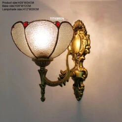 Applique Murale Fleurs Turques Abat-jour Baroque En Verre Décoratif -Lumeers Boutique S2de4e0a4e180494eb8c53ef95c72b777n a5e31270 4b00 4fe9 ae4f 3ca71af5e15b