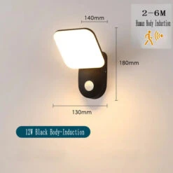 Applique Murale Extérieure Led Moderne Avec Capteur étanche Pour Jardin -Lumeers Boutique S30c953291ae04ae5b2c5904dab24030ff