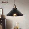 Suspension Rétro Loft Noir Suspendu Lumière Pays Américain Suspension Pour/cuisine Industrielle Restaurant Lustre Vintage -Lumeers Boutique S30f70cf6763547388397a276c7d85256f