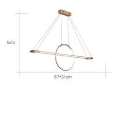 Lustre Design LED Avec Anneau Suspendu Nefta -Lumeers Boutique S32372fe1ec5f4c5fb00dc2555d8114c1F