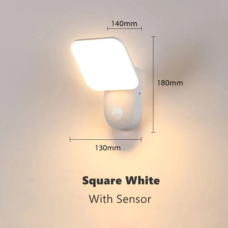 Applique Murale Extérieure Led Avec Capteur De Mouvement étanche Décorative 15 Applique Murale Extérieure Led Avec Capteur De Mouvement étanche Décorative – Image 13