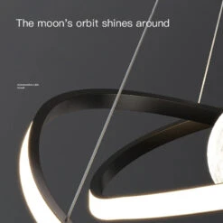 Suspension Led Moderne Style Art Noir Pour Intérieur 18 Suspension Led Moderne Style Art Noir Pour Intérieur -Lumeers Boutique S36acf623522741c2980787a278b4a290A