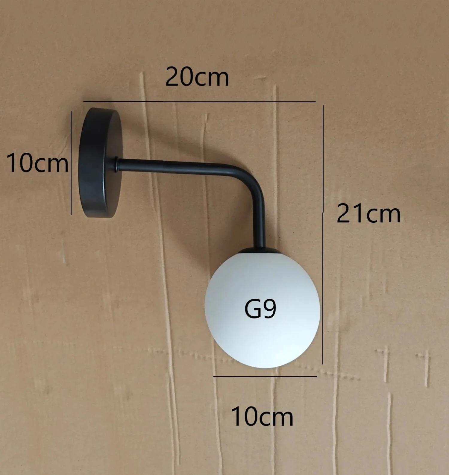 Applique Murale LED En Verre Simple Et Moderne 12 Applique Murale LED En Verre Simple Et Moderne – Image 10