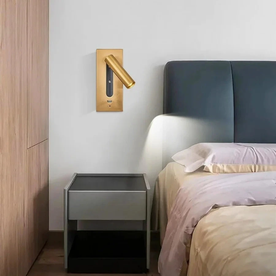 Applique Murale D'intérieur Haute Qualité Avec Chargeur Usb 7 Applique Murale D'intérieur Haute Qualité Avec Chargeur Usb – Image 5