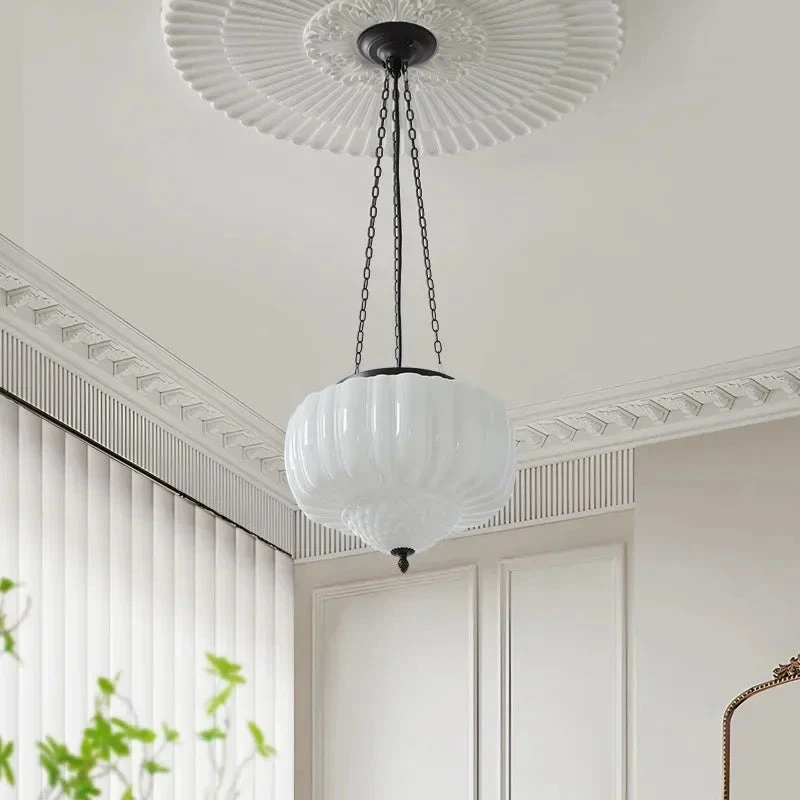 Lustre En Verre Vintage Pour Décoration Intérieure Nordique 6 Lustre En Verre Vintage Pour Décoration Intérieure Nordique – Image 4