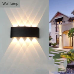 Applique Murale Led Extérieure En Aluminium Haute Luminosité Pour Jardin Et Cour 12 Applique Murale Led Extérieure En Aluminium Haute Luminosité Pour Jardin Et Cour -Lumeers Boutique S3985b4dc1dae454fbf2955667bb4979bW