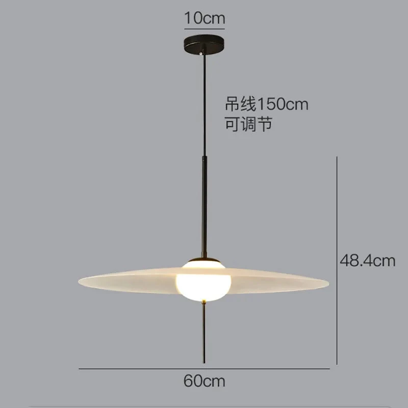 Suspension Décorative Soucoupe Volante Design Nordique En Led 9 Suspension Décorative Soucoupe Volante Design Nordique En Led – Image 7