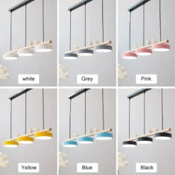 Lustre Nordique Led Minimaliste Décoration D'oiseau Macaron En Fer -Lumeers Boutique S3d98399d40a74db1a46e9fe281b487c8P
