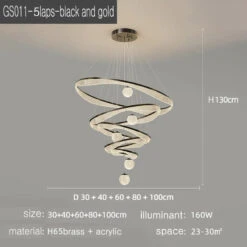 Suspension Moderne à Led Pour éclairage Intérieur élégant -Lumeers Boutique S3e99405972594644bc29f5a4d84513b8Z