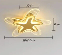 Plafonnier étoile Led Pour Décoration Et éclairage Intérieur -Lumeers Boutique S415304a8ce0144a2912fff95e0f6a01cb