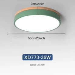 Rond 7 Couleurs Nordique LED Plafonniers Pour Salon Chambre Plafonniers En Bois 3 Lumières Couleur Réglable Couloir Balcon -Lumeers Boutique S41cfd943856b4a798b8afdbbff3dabe1l