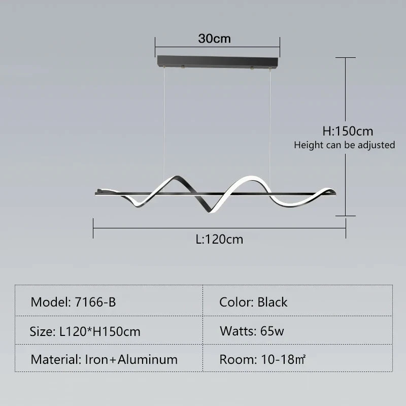 Suspension Moderne à Led Au Design Minimaliste élégant 13 Suspension Moderne à Led Au Design Minimaliste élégant – Image 11