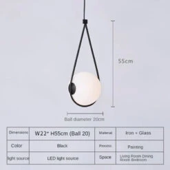Lustre Créatif Design Minimaliste Pour Intérieur Moderne -Lumeers Boutique S431daba618554ebcab74c7eb035415424