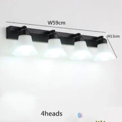 Applique Murale Rétro Cosmétique Miroir LED Européenne Maquillage Lumière Vanité Salle De Bains Appliques Chrome Armoire -Lumeers Boutique S449a4fea545847a79845b7434529f5f3W f67d02b1 bef1 4090 8507 a54150c9b9f6