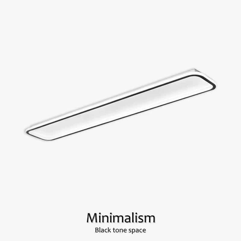 Plafonnier Led Moderne Design Minimaliste à Longue Bande 8 Plafonnier Led Moderne Design Minimaliste à Longue Bande – Image 6