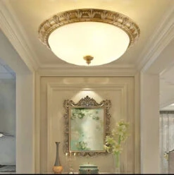 Plafonnier En Cuivre Abat-jour Rond En Verre Vintage 13 Plafonnier En Cuivre Abat-jour Rond En Verre Vintage -Lumeers Boutique S46acca1050f240189ac4dfa7ef16541f1