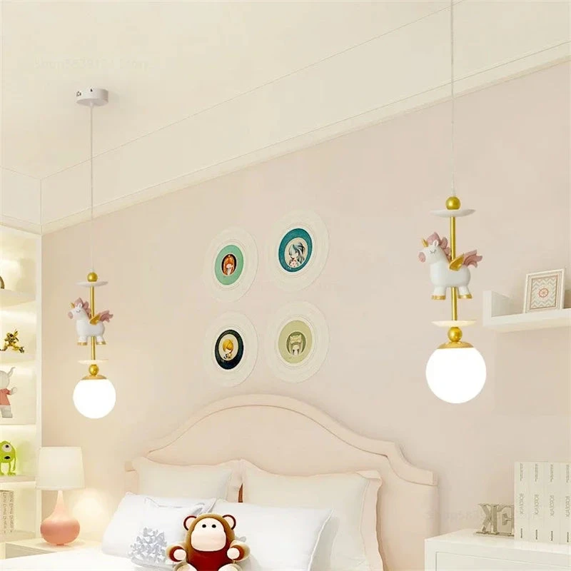 Suspension à Led Créative Style Nordique Pour Chambre Enfant 8 Suspension à Led Créative Style Nordique Pour Chambre Enfant – Image 6