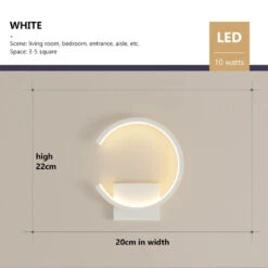 Applique Murale LED Moderne -Lumeers Boutique S4938cccfd2a04302ab94101833375e51M