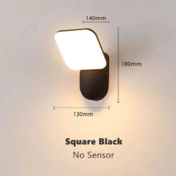 Applique Murale Extérieure Led Avec Capteur De Mouvement étanche Décorative 25 Applique Murale Extérieure Led Avec Capteur De Mouvement étanche Décorative -Lumeers Boutique S4b46118bb3b94474895ae12f24631d5d3