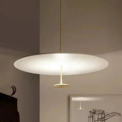 Suspension Luminaire Ultra Mince Design Minimaliste Pour Intérieur