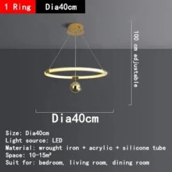 Lustre à LED Design Avec Détection De Geste Pour Intérieur -Lumeers Boutique S4b9dff27852241e8a21bd0787cd87a586