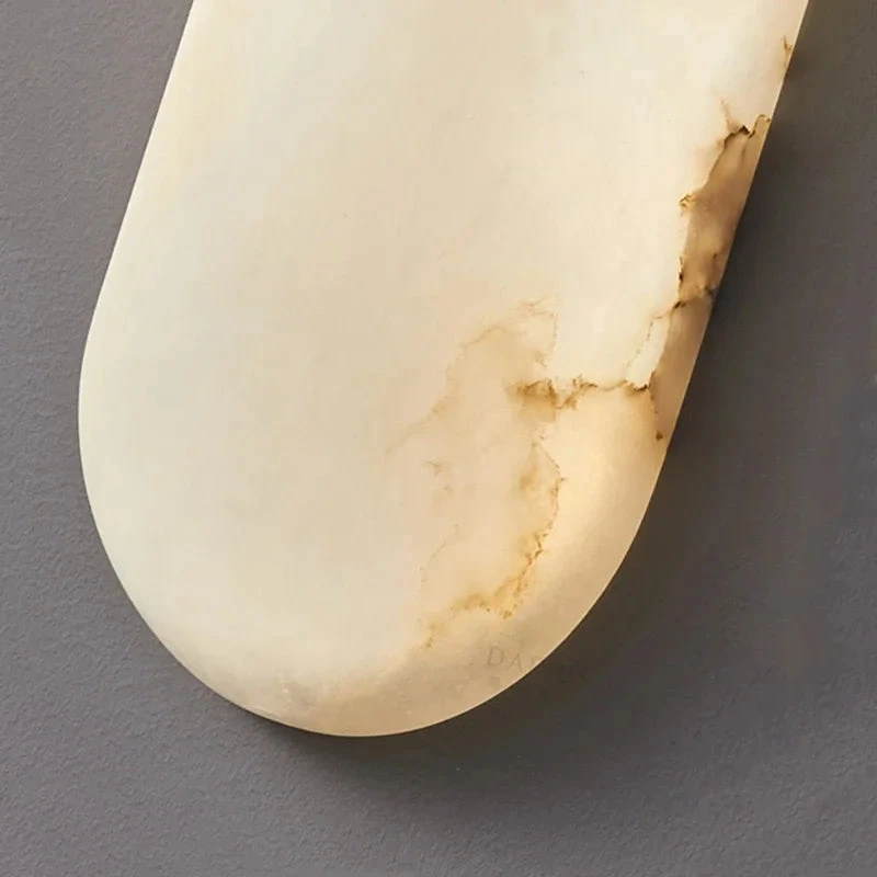 Applique Murale Led Elliptique Imitation Marbre Style Européen Minimaliste 8 Applique Murale Led Elliptique Imitation Marbre Style Européen Minimaliste – Image 6