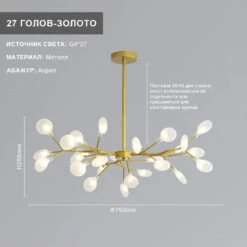 Plafonnier En Verre Branches De Luciole Design Moderne Et élégant -Lumeers Boutique S4f02527e4d354814b0271d3007656a58o