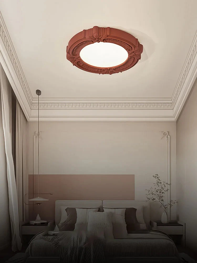 Plafonnier Rétro En Résine Design Français Pour Intérieur Moderne 4 Plafonnier Rétro En Résine Design Français Pour Intérieur Moderne – Image 2