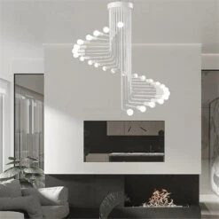 Lustre Moderne à LED Style Nordique Pour Loft Et Restaurant 15 Lustre Moderne à LED Style Nordique Pour Loft Et Restaurant -Lumeers Boutique S53a883238e714d198f636aa9db96c948y