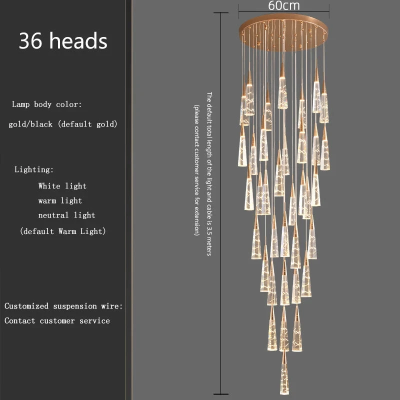 Lustre Moderne Suspendu à Branches Avec Longue Ligne à Led 19 Lustre Moderne Suspendu à Branches Avec Longue Ligne à Led – Image 17