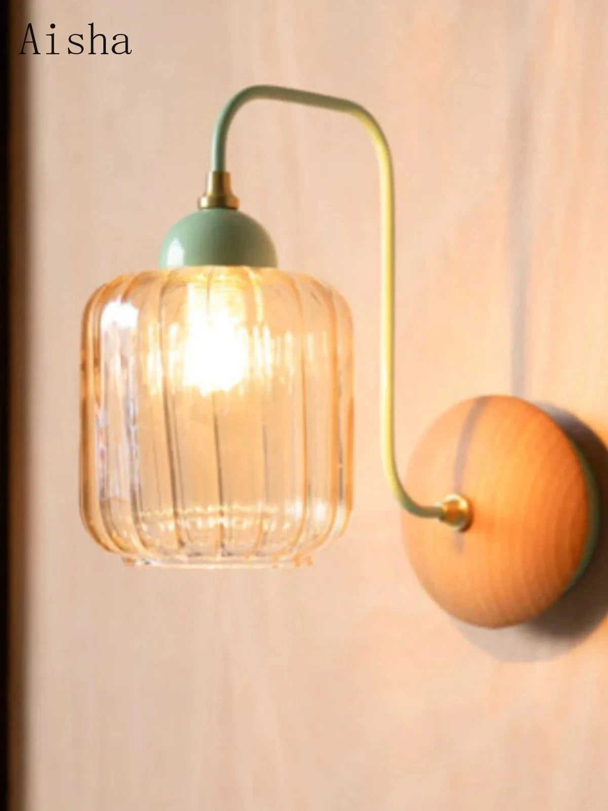 Applique Murale Médiévale En Verre Coloré Pour Décoration Intérieure 4 Applique Murale Médiévale En Verre Coloré Pour Décoration Intérieure – Image 2