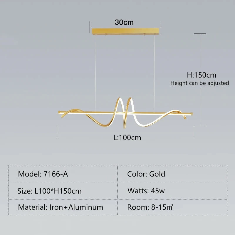 Suspension Moderne à Led Au Design Minimaliste élégant 15 Suspension Moderne à Led Au Design Minimaliste élégant – Image 13