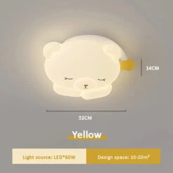 Plafonnier Ours Mignon Lampe Pour Chambre D'enfant Moderne Et Romantique 17 Plafonnier Ours Mignon Lampe Pour Chambre D'enfant Moderne Et Romantique -Lumeers Boutique S550ed65555d0468a9c3ae8da751afa63a