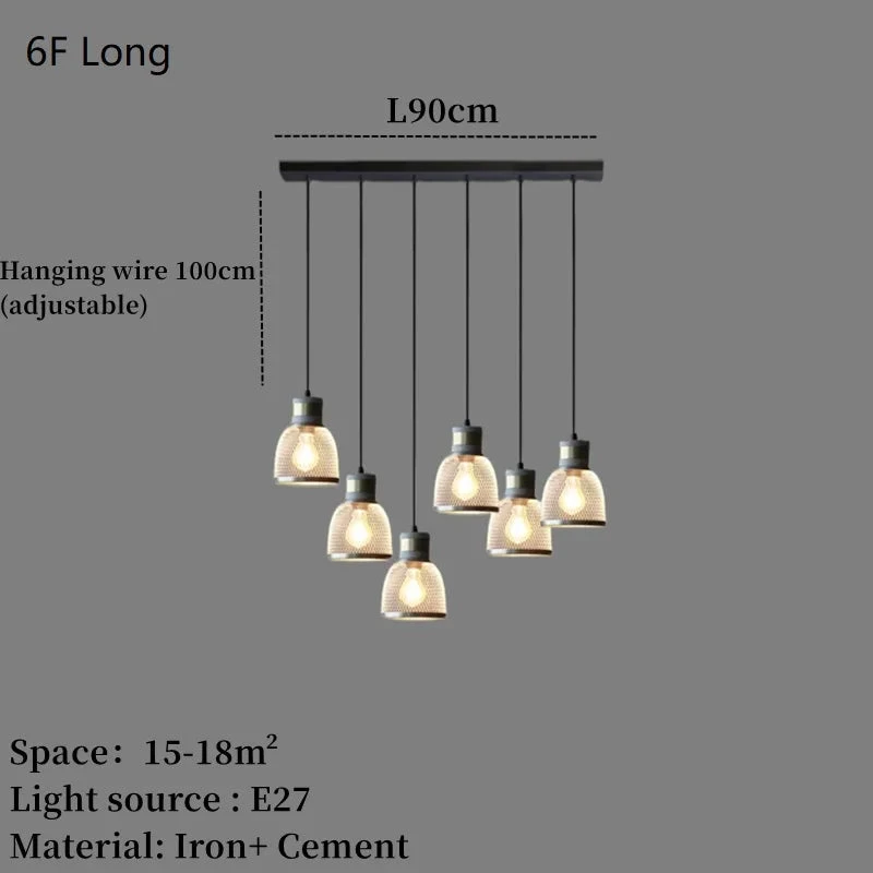 Suspension En Béton Industriel Avec Abat-jour En Fer 15 Suspension En Béton Industriel Avec Abat-jour En Fer – Image 13