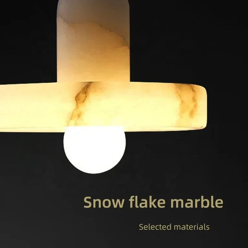 Suspension En Marbre Naturel Pour Décoration Intérieure Moderne 7 Suspension En Marbre Naturel Pour Décoration Intérieure Moderne – Image 5