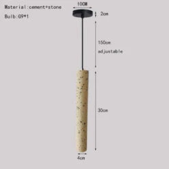 Suspension Led En Pierre De Ciment Style Industriel 23 Suspension Led En Pierre De Ciment Style Industriel -Lumeers Boutique S58231ac2d5514c80a4868bc4985a7539a
