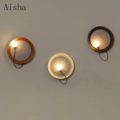 Applique Murale Créative Nordique Abat-jour Réglable Décoration Intérieure